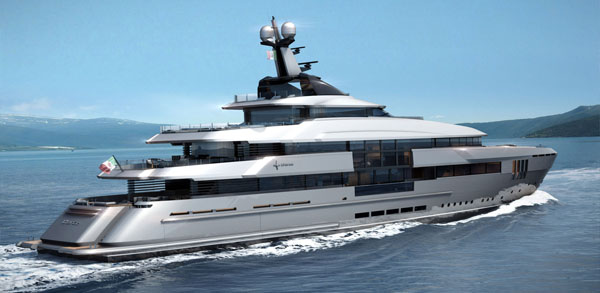 Admiral C Force 60 — powerboat