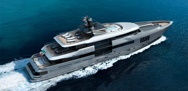 Admiral C Force 63 — powerboat