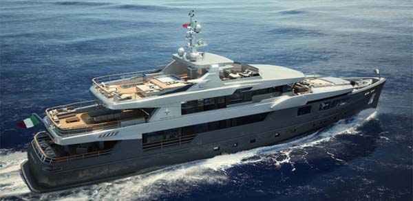 Admiral Impero 45 — powerboat