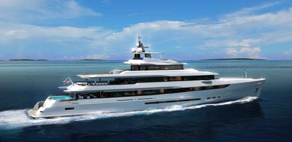 Admiral Vestal 42 — powerboat
