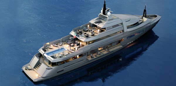 Admiral X Lence 60 — powerboat