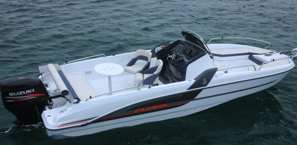 Beneteau Flyer 6.6 SPACEdeck — powerboat