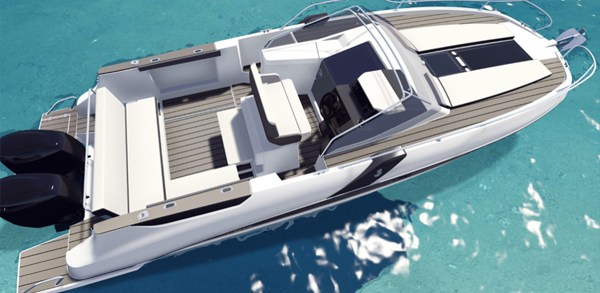 Beneteau Flyer 8.8 SUNdeck — powerboat