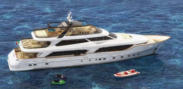 Benetti Sail Division BSD122 — powerboat
