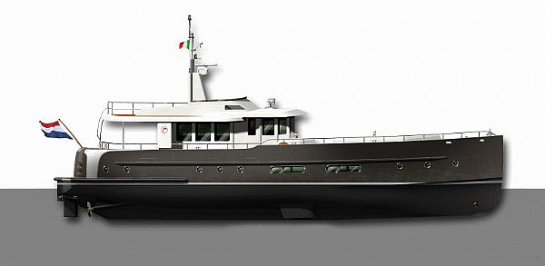 De Alm Grand Voyager 74 — powerboat