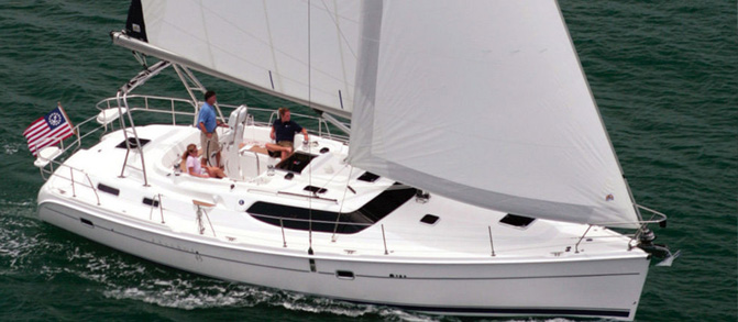 Hunter 45CC — sailing yacht