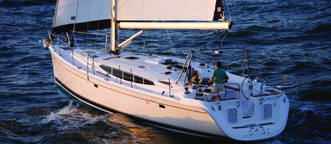 Hunter 50 — sailing yacht