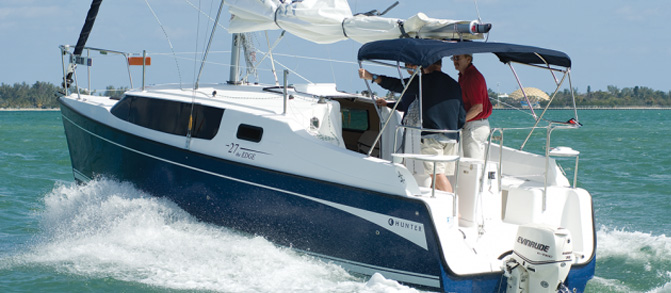 Hunter The Edge 27 — sailing yacht
