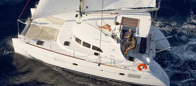 Lagoon 380 — sailing yacht