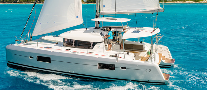Lagoon 42 — sailing yacht