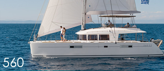 Lagoon 560 — sailing yacht