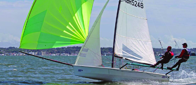 Laser Performance 49er — sailing yacht