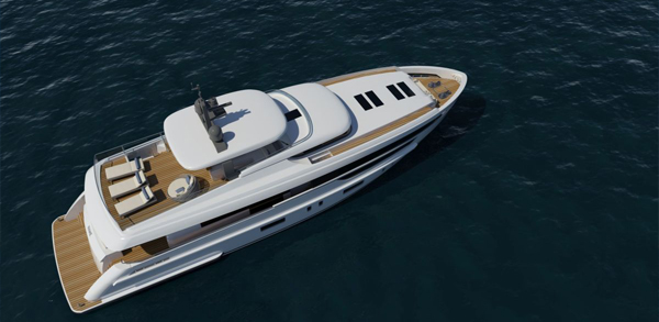 Mulder 2800 RPH Flybridge — powerboat