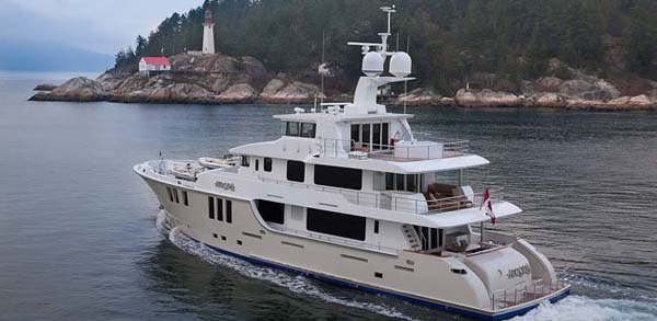 Nordhavn 120 — powerboat