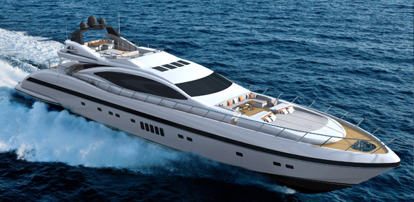 Overmarine Mangusta 132 — powerboat