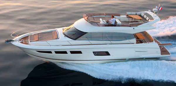 Prestige 550 — motor yacht