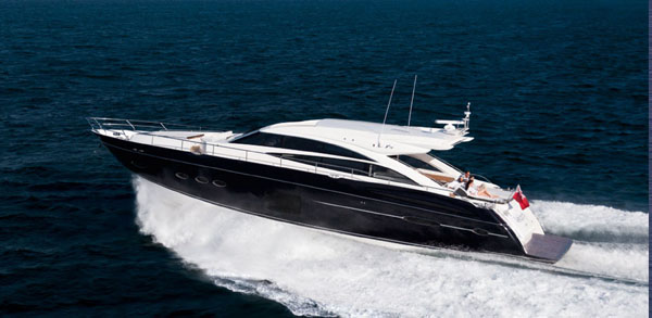Princess V72 — powerboat