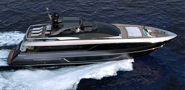 Riva 100' Corsaro — powerboat