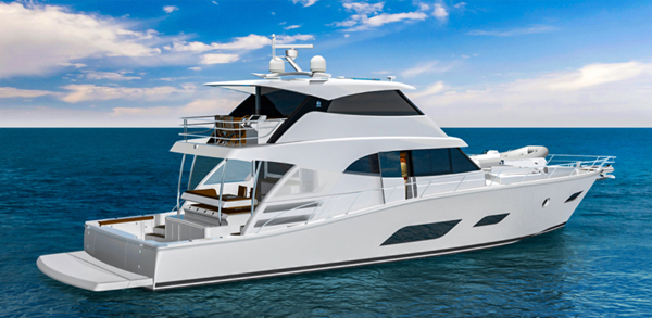 Riviera 67 Sports Motor Yacht — powerboat