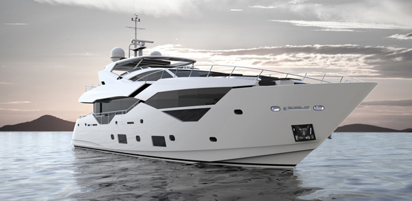 Sunseeker 116 Yacht — powerboat