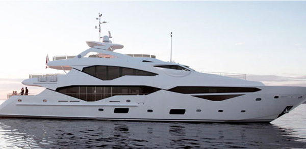 Sunseeker 131 Yacht — powerboat